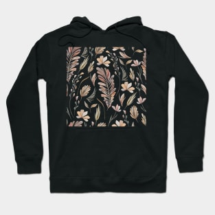 Summer Leaves Pattern Hoodie